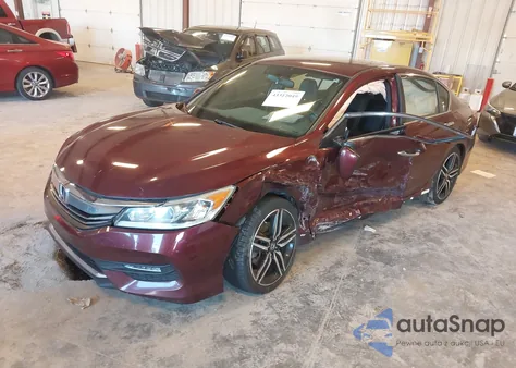 2016 Honda Accord Sport from USA, damaged, VIN 1HGCR2F5XGA240230